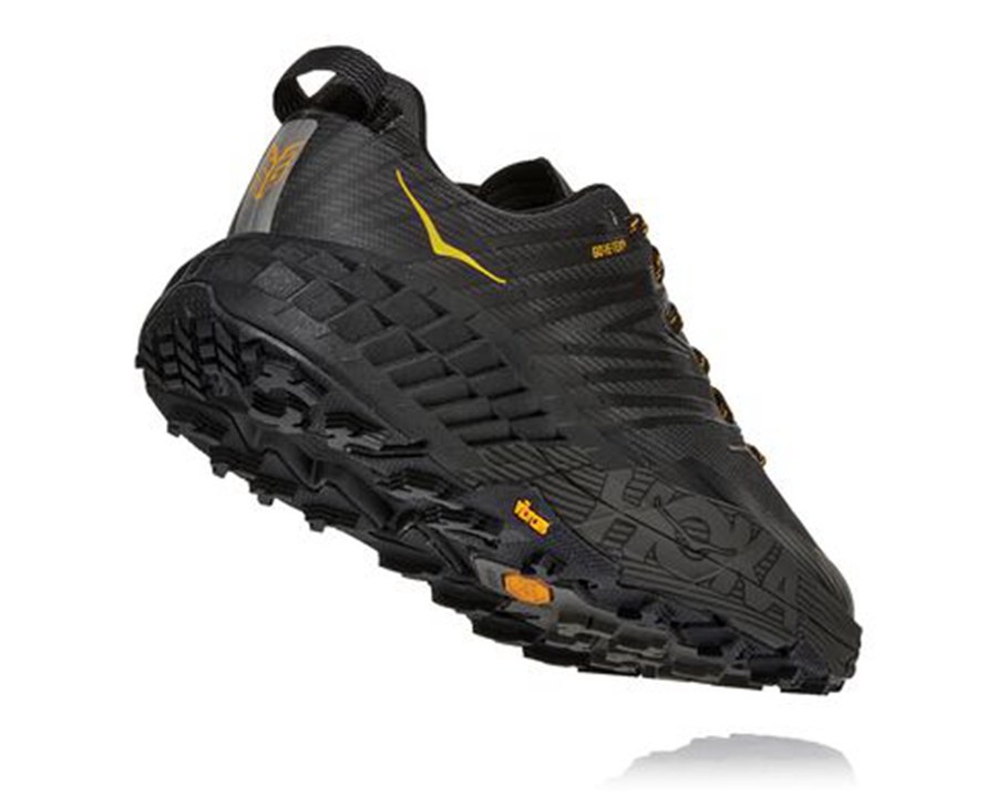 Hoka One One Trainers Mens Black - Speedgoat 4 GORE-TEX - 96470FCVT